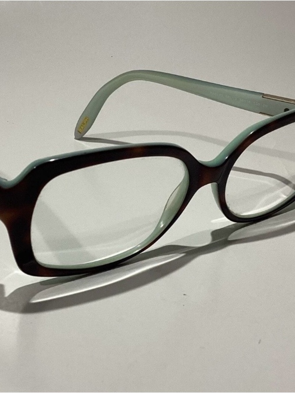 Ralph Lauren Tortoiseshell Frames with Mint Interior